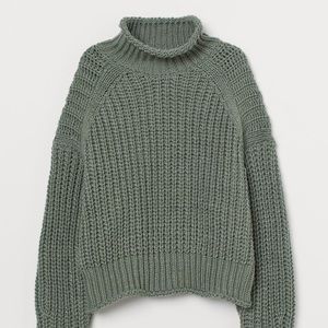 H&M Knit Mock Neck Jumper